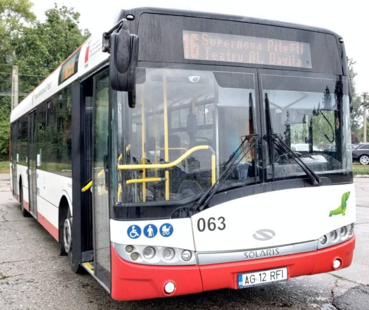 Doua linii noi de autobuz in Pitesti