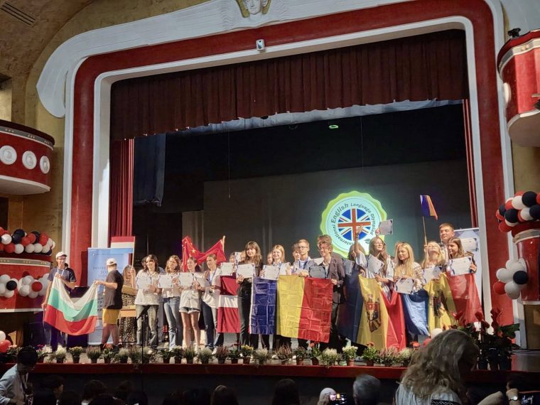 Elev de la Colegiul National I.C. Bratianu pe podium la olimpiada internationala de englez
