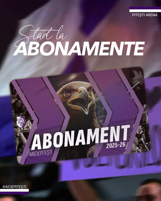 FC Arges Baschet Incep abonamentele