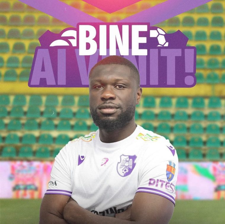 FC Arges si a ntarit atacul cu Kevin Brobbey