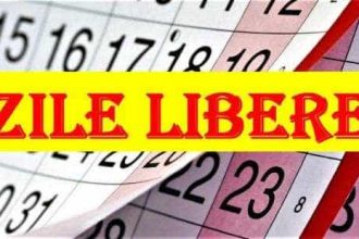 Mai multe zile libere pentru romani in 2025 2026