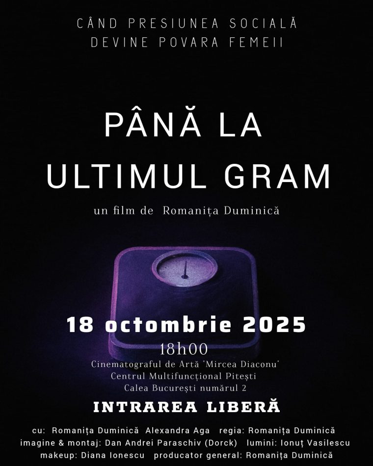 Pana la ultimul gram film de Romanita Duminica Unde il vezi