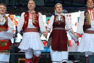 Petrecere la Priboieni Arges de Sfanta Maria Mica