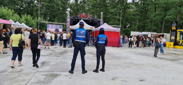 Piteshti Jandarmii mentin ordinea la Festivalul Rebel X