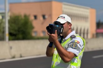 Pitestean prins de radar cu 156 km h fara drept