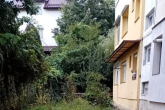 Pitesti Cat l a costat locul de parcare