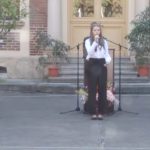 Protest splendid la Carol I Campulung Imnul Regal intonat