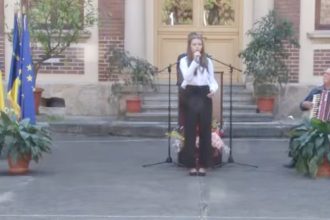 Protest splendid la Carol I Campulung Imnul Regal intonat