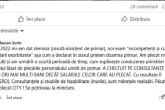 Reactia unui fost angajat al Primariei Campulung Consultantele nau adus rezultate