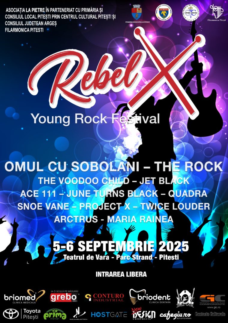 Rebel X Festivalul de muzica rock revine in Pitesti