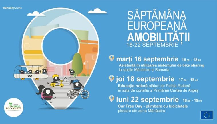 Saptamana Europeana a Mobilitatii la Curtea de Arges