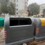 Vandalism la Mioveni insula ecologica de langa Piata Dacia