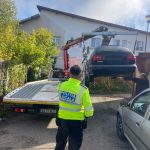 Alte masini ridicate la Pitesti de pe domeniul public