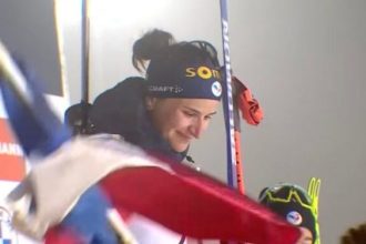 Campioana mondiala la biatlon condamnata pentru furt si frauda