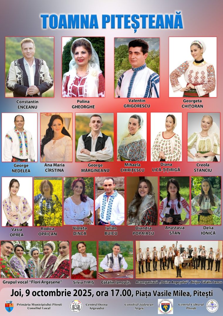 Constantin Enceanu prezent la Festivalul Toamna pitestena