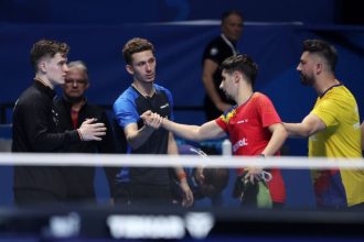 Echipa de tenis de masa a Romaniei a pierdut finala