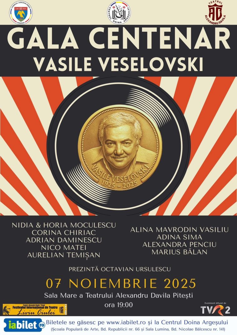 Gala Centenar Vasile Veselovski 100 de ani de la nastere