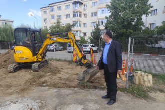 Mioveni Au inceput lucrarile la zona de agrement R3 R4
