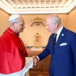 Regele Charles al III lea viziteaza Vaticanul