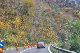 Restrictii de circulatie pe DN din cauza lucrarilor la ecoduct