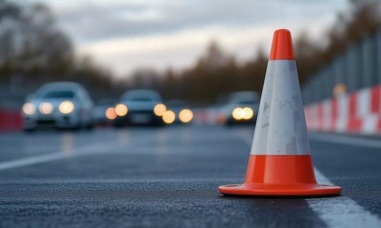 Restrictii temporare de circulatie pe o strada din Pitesti