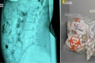 Romanca arestata in Italia cu 14 kg de droguri