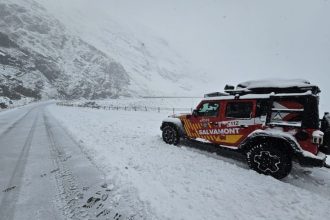 Salvamont Arges Creasta Fagarasului doar cu echipament de iarna