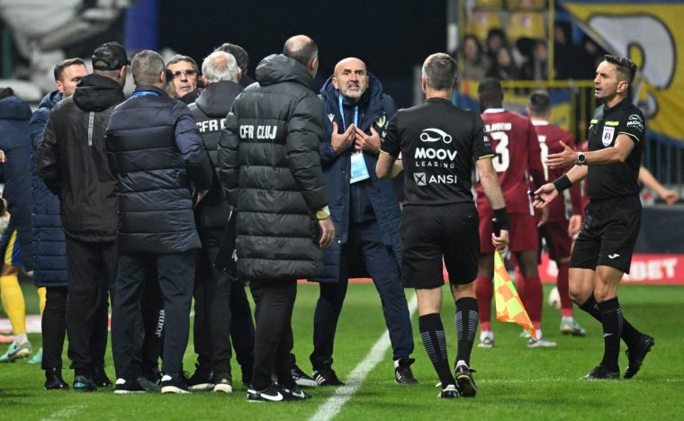 Scandal dupa Petrolul CFR Cluj Neagoe si Mandorlini sau imbrancit