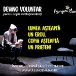 Termenul de inscriere ca voluntar se prelungeste pana pe 10 octombrie
