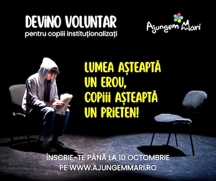 Termenul de inscriere ca voluntar se prelungeste pana pe 10 octombrie