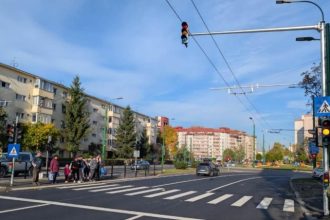 Un oras romanesc a instalat radar la semafor