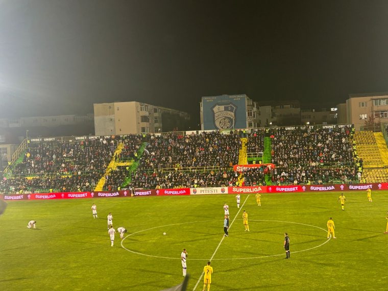 Viorel Moiceanu a inceput meciul FC Arges Dinamo