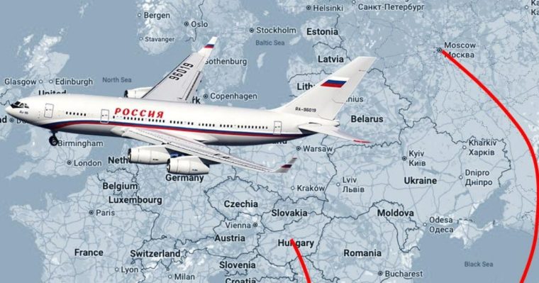 Vladimir Putin va evita spatiul aerian romanesc