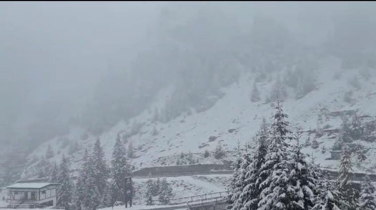 video ninsoare la munte salvamont arges avertizeaza