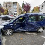 Accident in Pitesti trei raniti transportati cu ambulantele