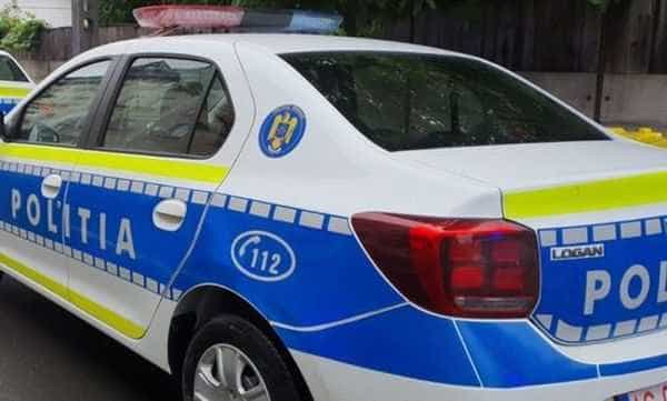 Autospeciala de politie avariata in urmrire sofer bea