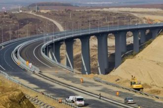 Autostrada Pitesti Sibiu 11 poduri terminate pe sectiunea 4