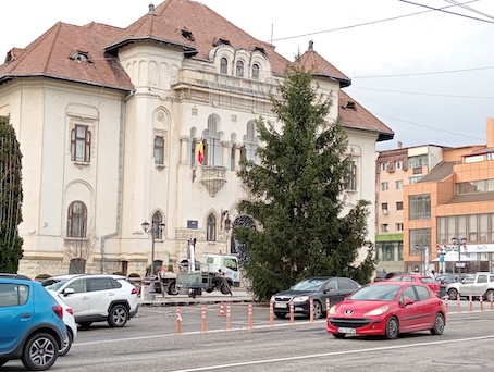 Campulungul decoreaza bradul de Craciun