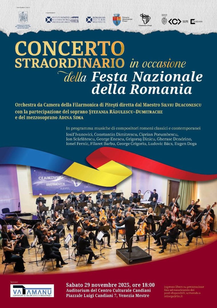 Filarmonica Pitesti va concerta in Venetia