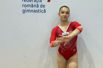 Gimnasta Alexia Blanaru a castigat bronzul la sarituri