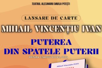 Lansare de carte la Pitestii Puterea din spatele Puterii
