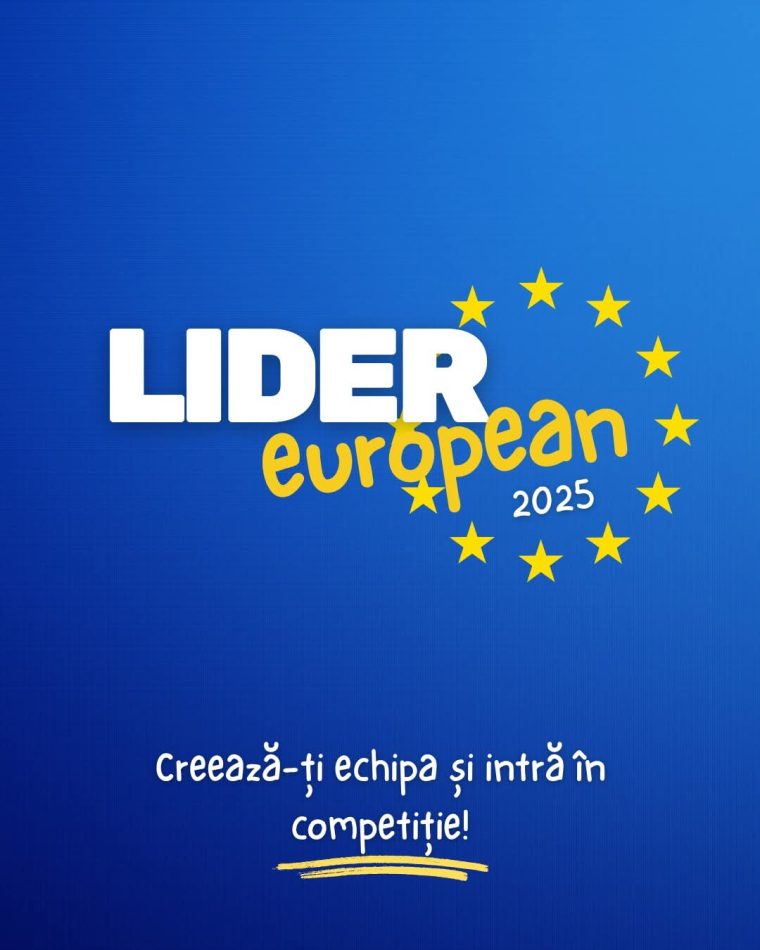 Liceenii pot participa la concursul national Lider European