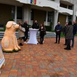 Mascota Bobita simbol al campaniei de sterilizare in Arges