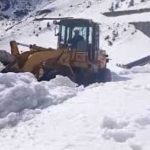 Ninsoarea afecteaza circulatia spre Paltinis drumarii intervin