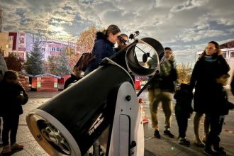Observatii astronomice in Mioveni