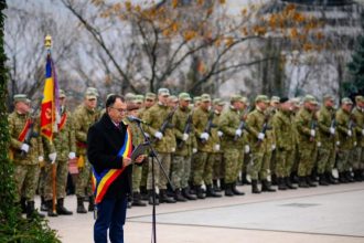 Parada militara de Ziua Nationala la Mioveni