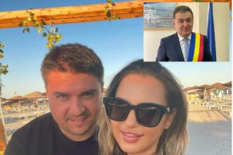Primarul Gentea boteaza doi tineri frumosi
