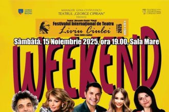 Spectacol cu casa inchisa la Pitesti Weekend de ramas bun