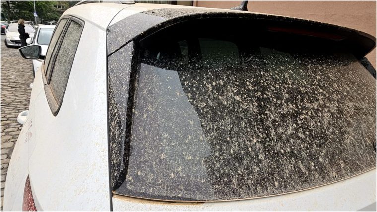 Val de praf saharian in Romania zilele urmatoare