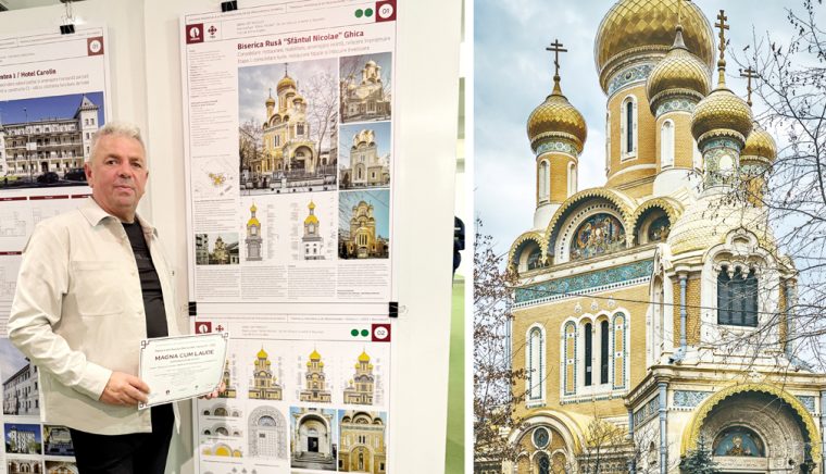 Virgil Baciu si SC Valcon Roofs premiu pentru restaurarea Bisericii Sfantul Nicolae Ghica